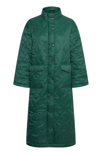 Пуховик b.young Steppmantel BYASINE COAT, зеленый