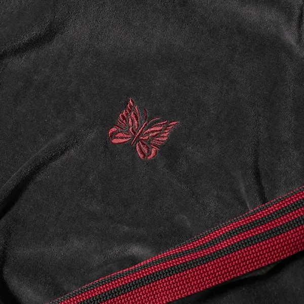 Велюровое спортивное худи Needles Popover