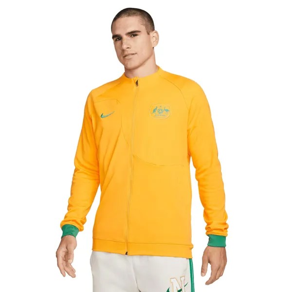 Спортивная куртка Nike Australien Academy Pro Anthem, желтый