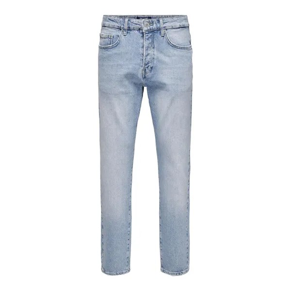 Джинсы Only & Sons Yoke Lb 9684 Dot Tapered Fit, синий