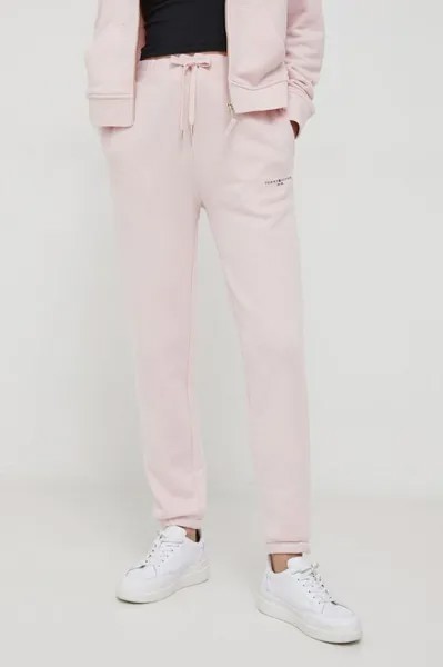 Спортивные брюки Tommy Hilfiger, розовый