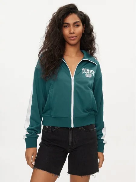 Толстовка обычного кроя Tommy Jeans, зеленый