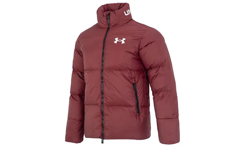 Мужской пуховик Under Armour, цвет Burgundy