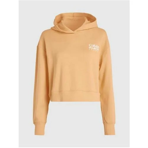 Худи Calvin Klein Jeans, размер XS [producenta.mirakl], оранжевый