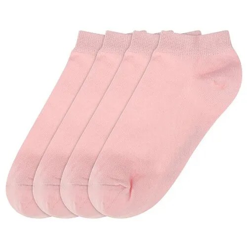Носки Oldos 4 пары, размер 23-25, розовый