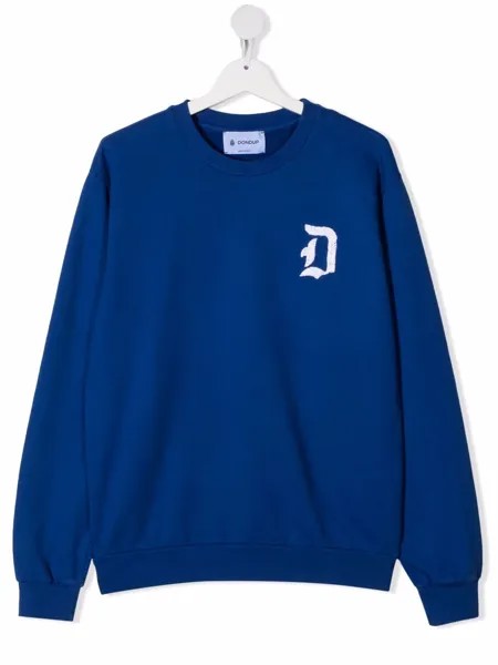 Dondup Kids толстовка с вышитой монограммой