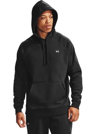 Толстовка мужская Under Armour UA Rival Fleece Hoodie черная S/M