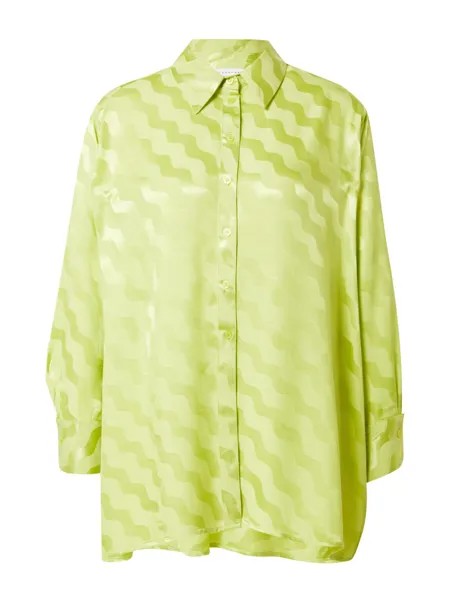 Блуза Topshop, цвет Neon Yellow