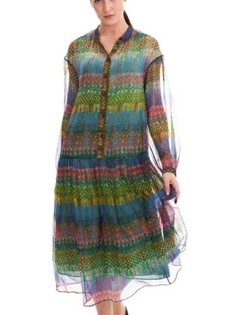 Платье-сарафан женское LORIATA 5557 разноцветное 46