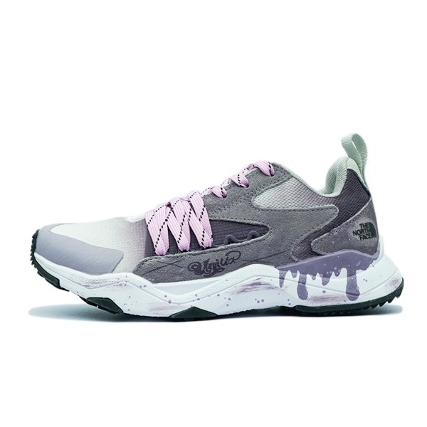Кроссовки THE NORTH FACE Lifestyle Shoes Women's Low-top Purple, белый