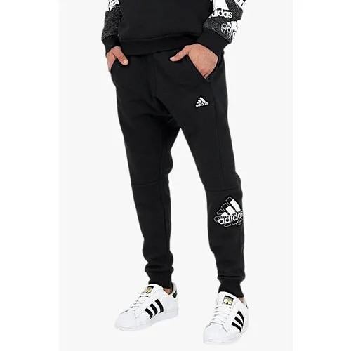 Брюки adidas, размер XS, черный