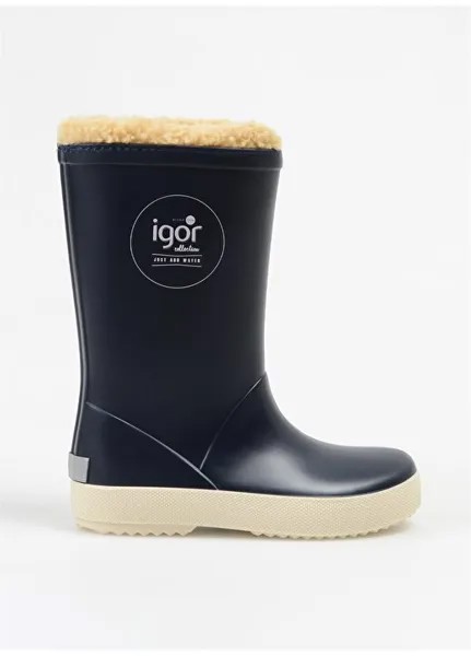 Темно-синие ботинки для мальчика W10207 SPLASH NAUTICO BORREGITO Igor, темно-синий