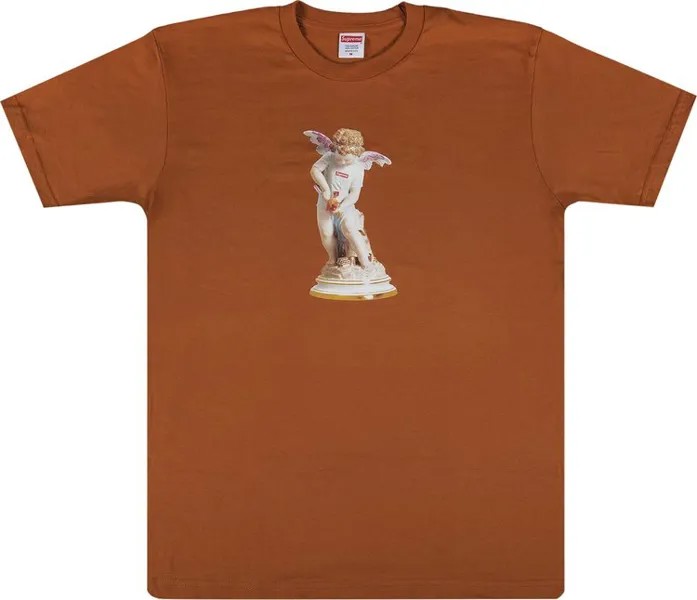 Футболка Supreme Cupid T-Shirt 'Rust', оранжевый