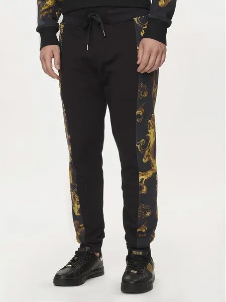Спортивные брюки стандартного кроя Versace Jeans Couture, черный