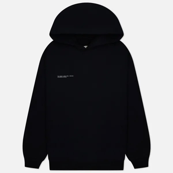 Мужская толстовка PANGAIA 365 Basic Signature Hoodie чёрный, Размер XS