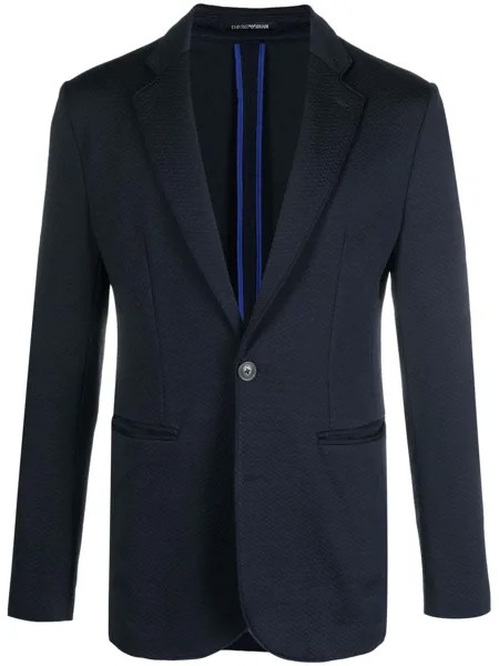 Emporio Armani однобортный пиджак с заостренными лацканами