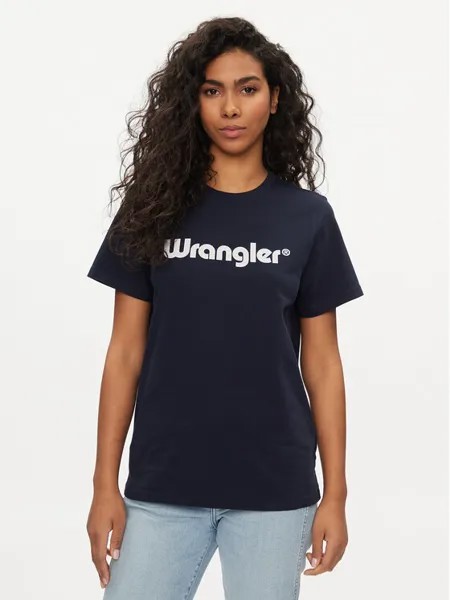 Футболка стандартного кроя Wrangler, синий