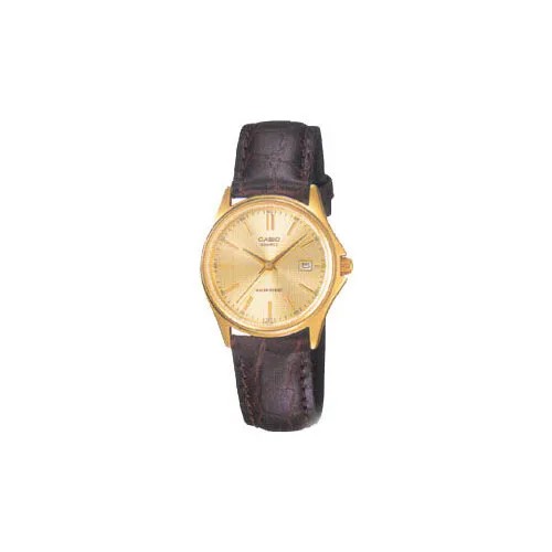 Наручные часы CASIO Collection LTP-1183Q-9A, золотой, бордовый