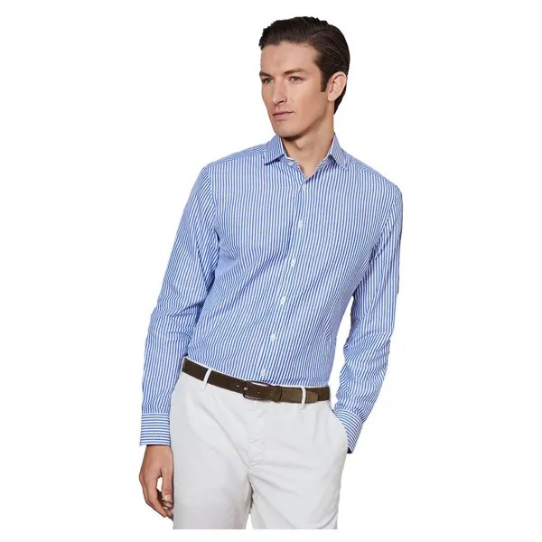 Рубашка с длинным рукавом Hackett Sr Bengal Stripe, синий