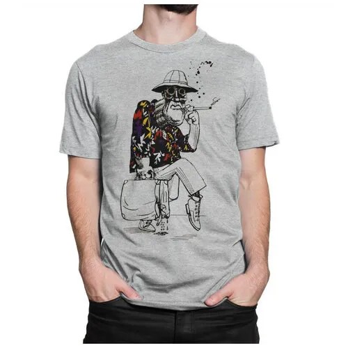 Футболка Dream Shirts, размер XS, серый