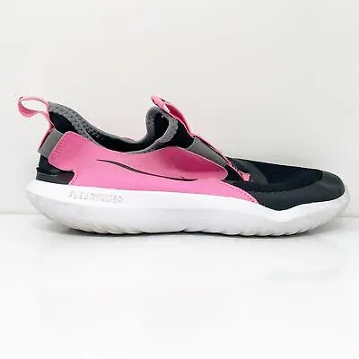 Кроссовки для бега Nike Girls Flex Runner AT4663-011 розовые, размер 3 года