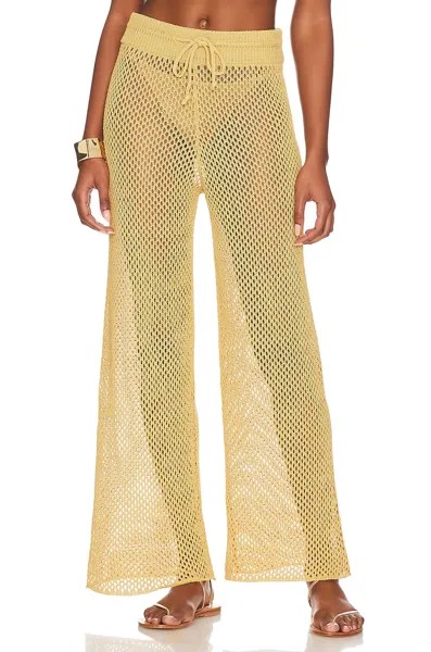 Брюки WeWoreWhat Crochet Drawcord, цвет Desert