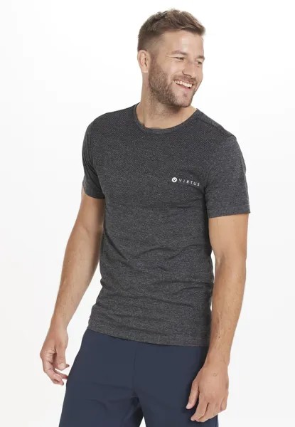 Спортивная футболка KAMPTON VIRTUS, цвет black melange