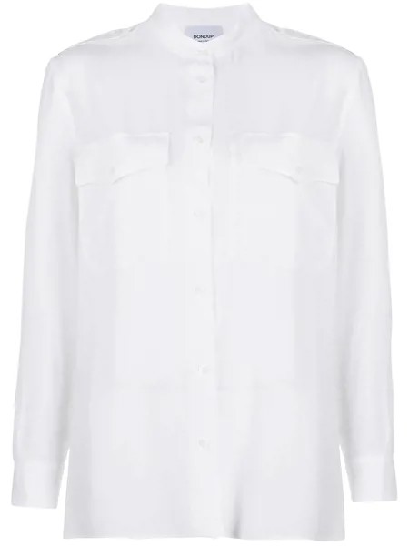Dondup рубашка оверсайз с двумя нагрудными карманами