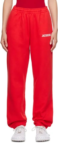 Красный - Брюки для отдыха Le Papier Le Jogging Jacquemus
