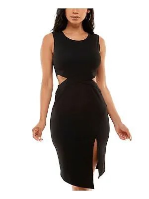 Женское черное облегающее платье SPEECHLESS без подкладки, легкое в уходе, без рукавов, для подростков 15