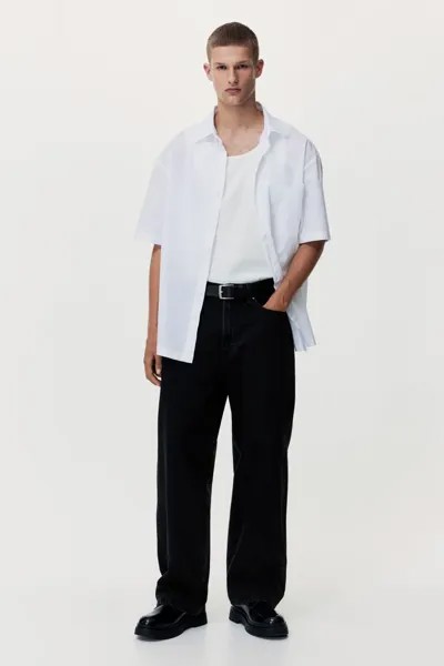Мешковатые джинсы H&M, серый