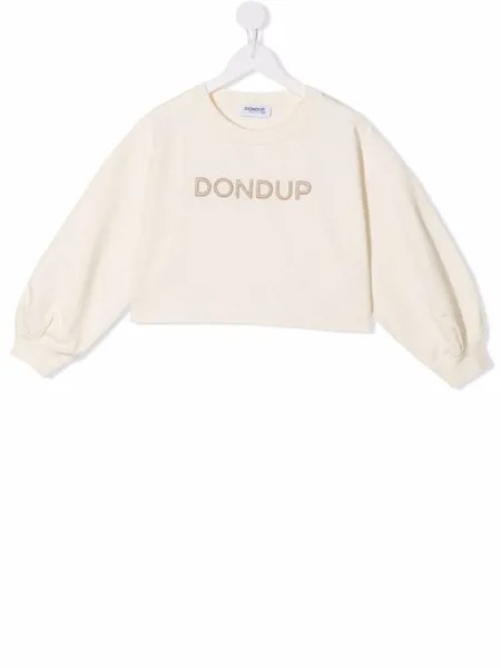 DONDUP KIDS джемпер с вышитым логотипом