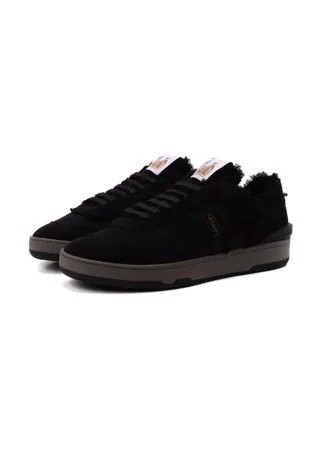Замшевые кеды Clay Lanvin