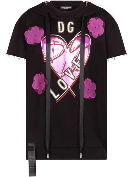 Dolce & Gabbana толстовка с капюшоном и принтом