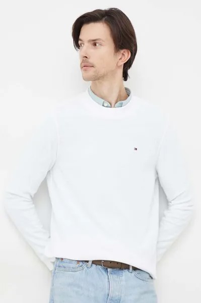 Лонгслив Tommy Hilfiger, белый