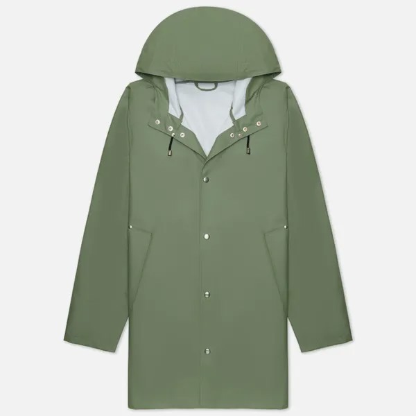 Мужская куртка дождевик Stutterheim Stockholm Lightweight зелёный, Размер XXL