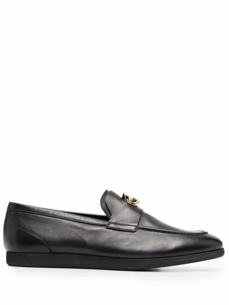 Givenchy декорированные пенни-лоферы, черный