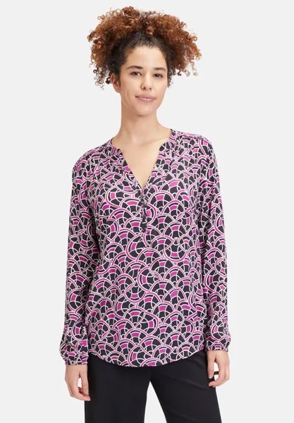 Блузка CASUAL MIT MUSTER Cartoon, черный