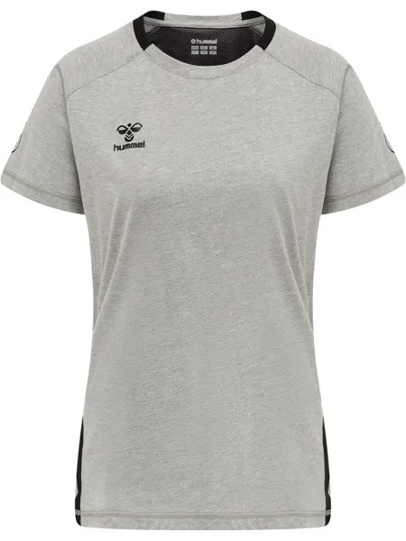 Спортивная футболка Hummel CIMA, пятнистый серый