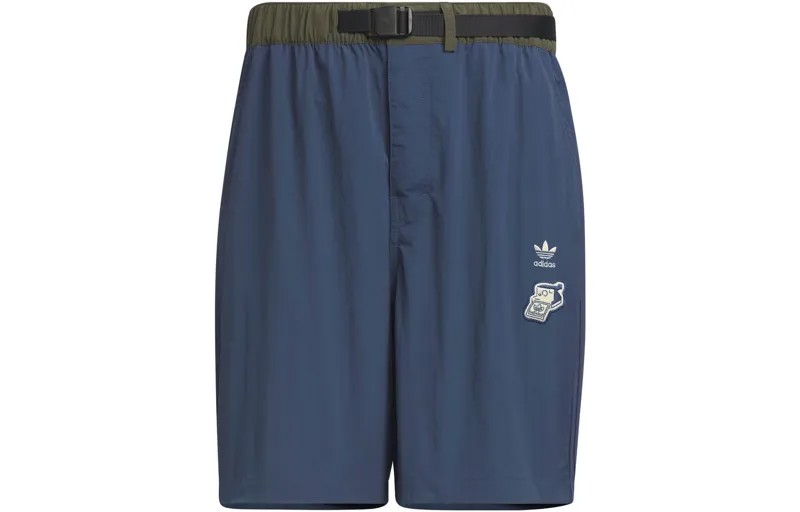 NAGABA SPORTSWEAR повседневные шорты мужские темно-синие Adidas Originals, темно-синий