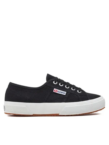 Тканевые кроссовки Superga, черный