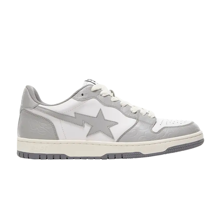 Кроссовки BAPE Court Sta Low, серый