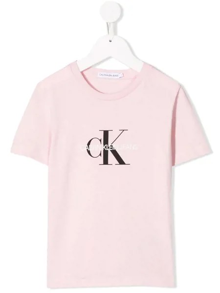 Calvin Klein Kids футболка с логотипом