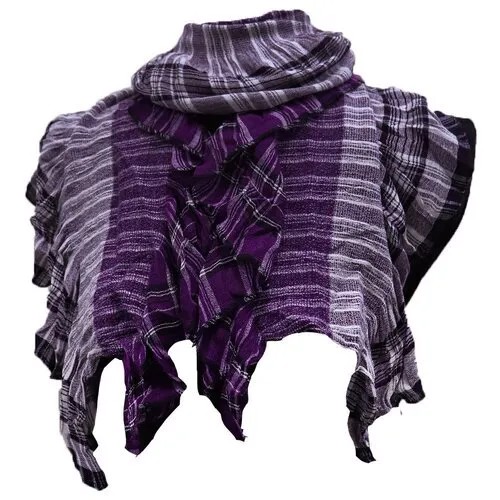 Шарф Crystel Eden,120х35 см, фиолетовый