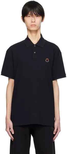 Поло Moncler x Palm Angels Moncler Genius, цвет Navy
