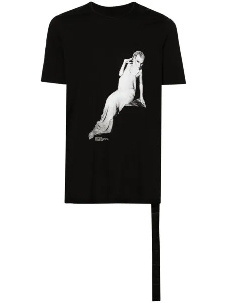 Футболка с фотопринтом Level T Rick Owens DRKSHDW, черный