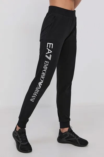 Спортивные брюки EA7 Emporio Armani, черный