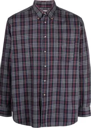 Burberry Pre-Owned клетчатая рубашка 2000-х годов