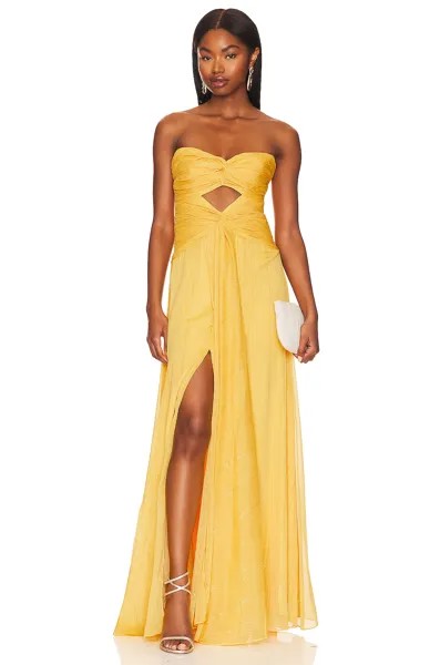 Платье LIKELY Clea Gown, цвет Tangerine