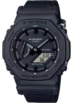 Японские наручные  мужские часы Casio GA-2100BCE-1A. Коллекция G-Shock